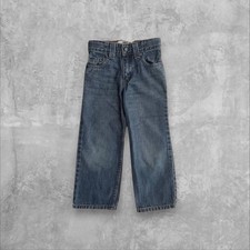 Authentics Signature by Levi Strauss  Co. Boys Size 6 Loose Fit Blue Jeans