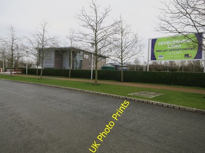 Photo 8x6 Cambridge Research Park Denny End A new building on the site, b c2016