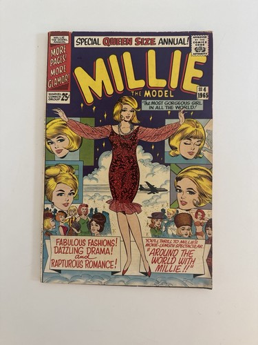 MILLIE THE MODEL QUEEN-SIZE SPECIAL COMIC #4 - MARVEL COMICS (1967)