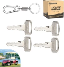 10L0L 4 Pack Ignition Keys for Yamaha G14 G16 G19 G20 G21 G22 G29 Drive Electric