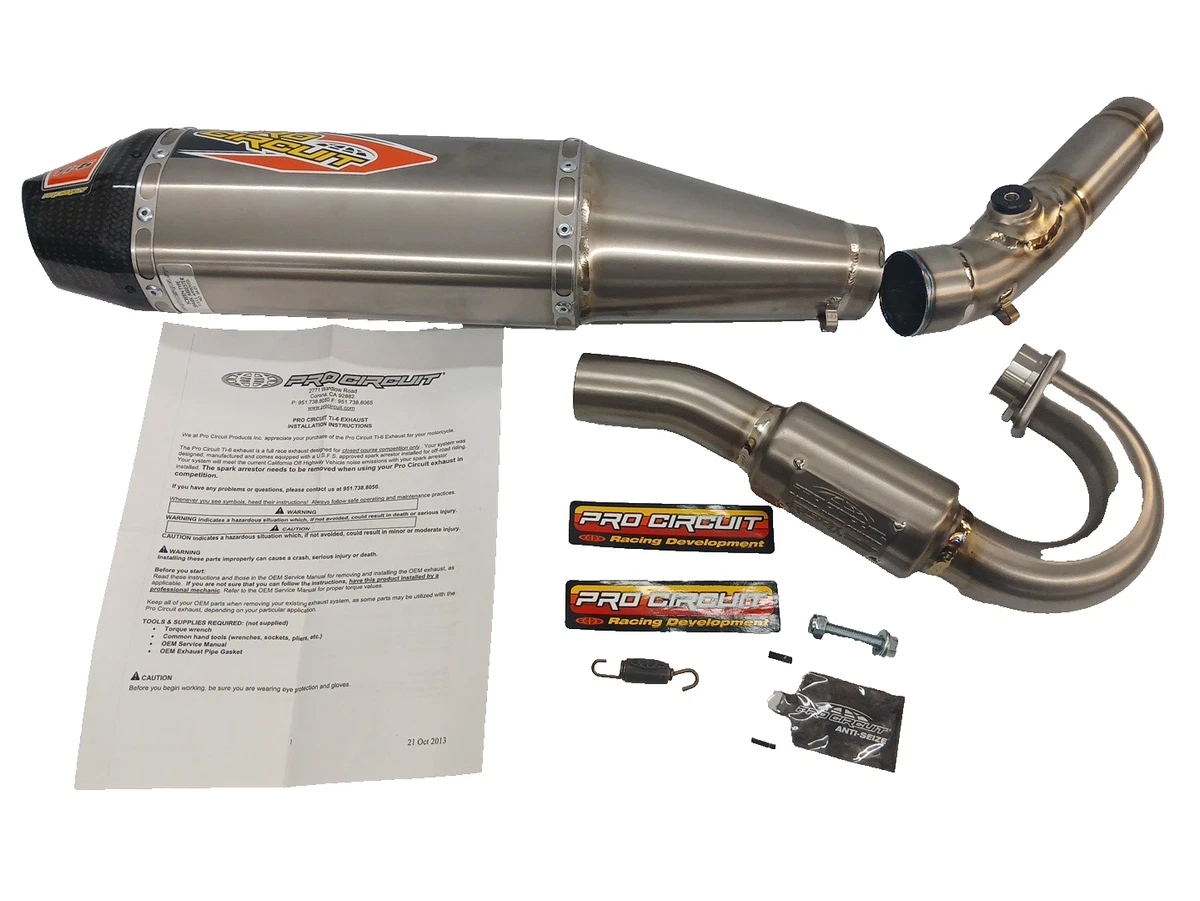 Pro Circuit Exhaust Systems for Kawasaki for sale | eBay