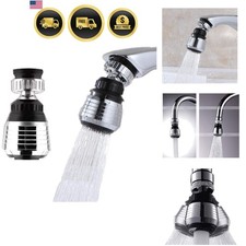 2 Pack Faucet Filter Aerator Sprayer, Sink 360 Swivel Water Tap Saving for Ki...