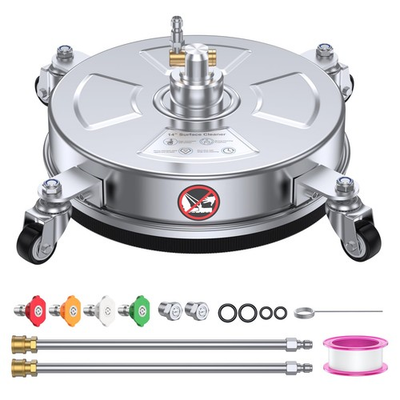 #ad 14 Pressure Washer Surface Cleaner 4500 PSI with 304 Industrial grade Stainle... $109.20