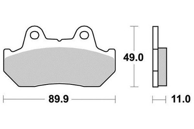 Set Di Posteriore Bendix Semi-Metallici Pastiglie Freno per Hummer H2 Set Di Posteriore Bendix Semi-Metallici Pastiglie Freno per Hummer H2