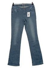 4Wards Damen Jeans Straight Leg Blau W32/40 L Casual 100% Baumwolle