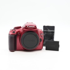 Canon EOS Rebel T3 12.2MP Digital SLR Camera Body Red 116