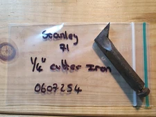 Vintage Stanley 71 Router Plane 1/4" Iron Old Woodworking Hand Tools Cutter Tool