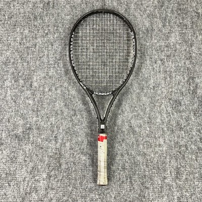 Donnay Penta 100 Xenecore Tour Tennis Racquet, Black & White, Sports Equipment