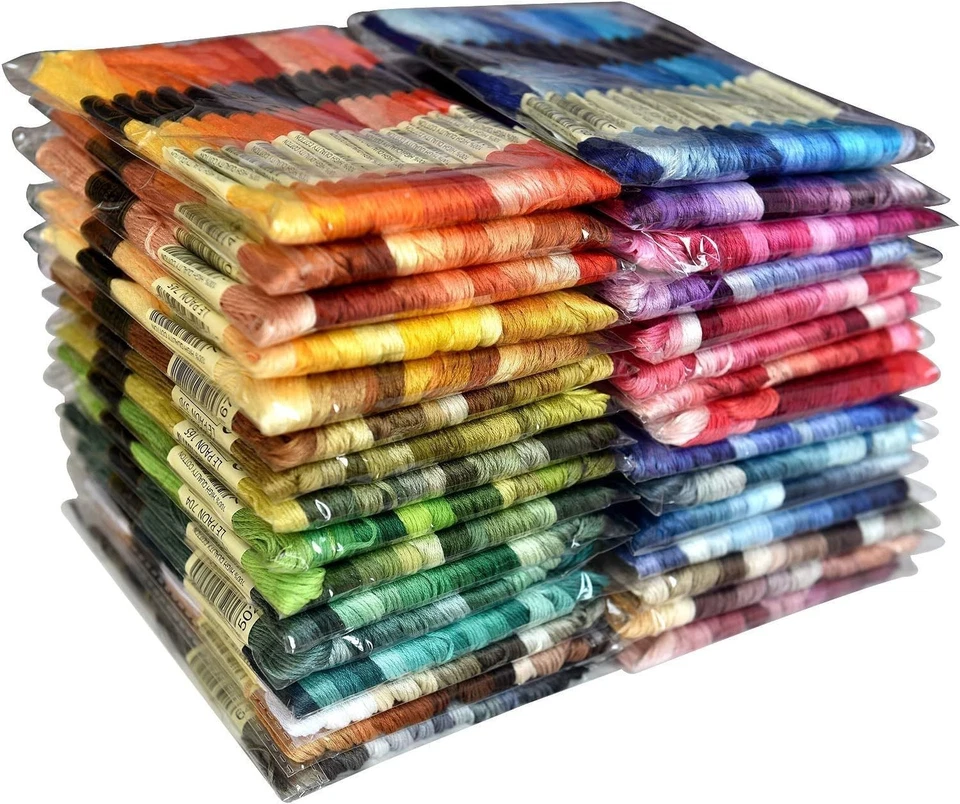 447 Skeins Friendship Bracelets Floss - Cross Stitch Threads - Image 2 of 4