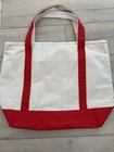 YMCA Camp Cory Swag Canvas Tote Bag Finger Lakes Keuka Lake 21 x 16 x 7” Zipper — photo 2
