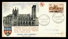 DR WHO 1955 FRANCE FDC LIMOGES COMBO R49818