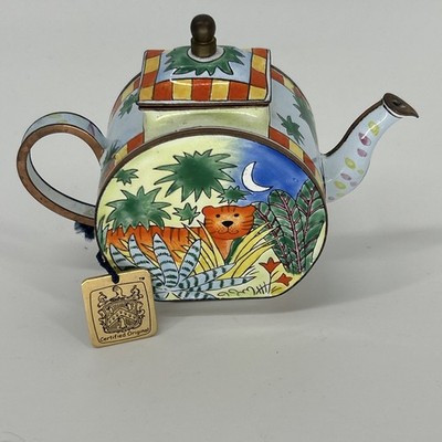 Tyger! Tyger!'' miniature teapot from the Charlotte di Vita collection