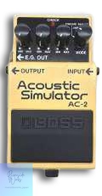 BOSS Acoustic Simulator AC-2 - Gitarren-Effekt-Pedal JP