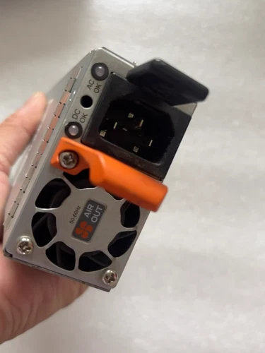 1pc Juniper JPSU-600-AC-AFO EX3400 SRX380 600W AC Power Supply F2B Tested