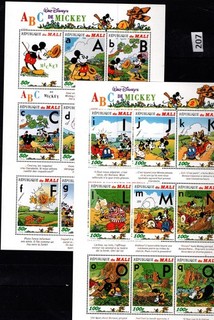 /// MALI MNH WALT DISNEY MICKEY ANIMALS CARTOONS