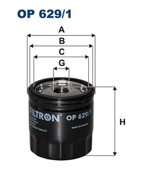 Fits FILTRON FILTRY OP 629/1 OIL FILTER ⭐UK Stock⭐ - Image 11