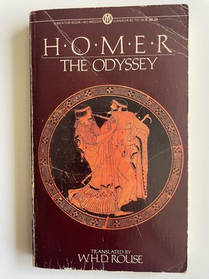 The Odyssey: Homer/W.H.D. Rouse(Trans)-1937 Ed Classic Epic Lit/Ancient Greece 