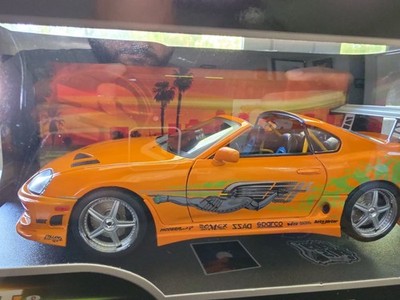 Jada Toys Fast & Furious Toyota Supra 1 18 Diecast Vehicle Orange