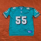 Vintage Miami Dolphins NFL Junior Seau #55 Reebok Jersey Men's XL — photo 3