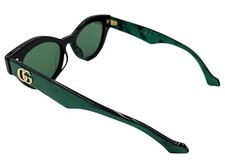 Gucci Occhiali da sole sunglasses GG Marmont CAT in acetato Verdi green w/box