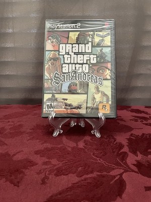 Grand Theft Auto: San Andreas (Sony PlayStation 2, 2004) - Part of Set Label