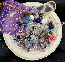 Lot Of Space Celestial Theme Craft Jewelry Charms Findings Stars Sun Moon 4