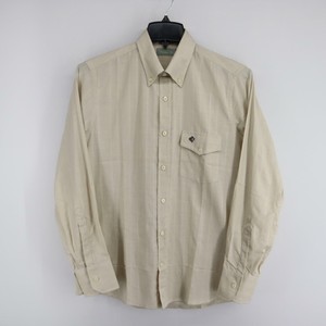 tan button down dress