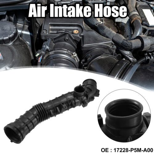 17228-P5M-A00 Engine Air Intake Hose Pipe Tube Fit for Honda Prelude Black - Afbeelding 1 van 6