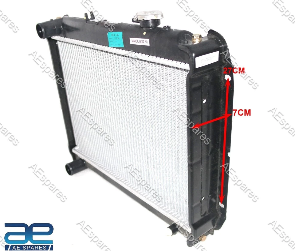 0304AAB00920N Radiator Assembly For Mahindra THAR 1ST GEN 2.5L 2010-2015 S2u - Image 3 of 4