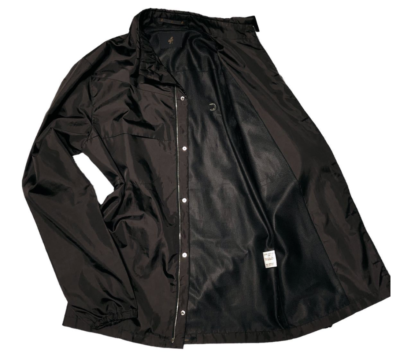 a Ato o Ato Matsumoto Zip blouson jacket modeled by Chika Aoyama