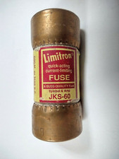 BUSSMAN LIMITRON JKS-60 FUSE 60A 600VAC CLASS J QUICK ACTING CURRENT LIMITING