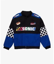 Sonic the Hedgehog Checkered Racing Jacket