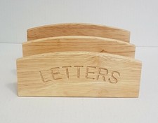 Wooden Letter Rack - can be personalised Free