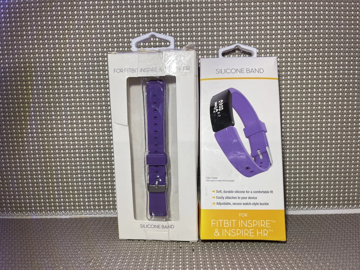 Fitbit inspire inspire HR Silicone Band Purple eBay