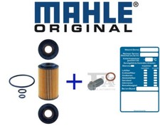 MAHLE Ölfilter + Ölablassschraube für MERCEDES CLS C218 X218