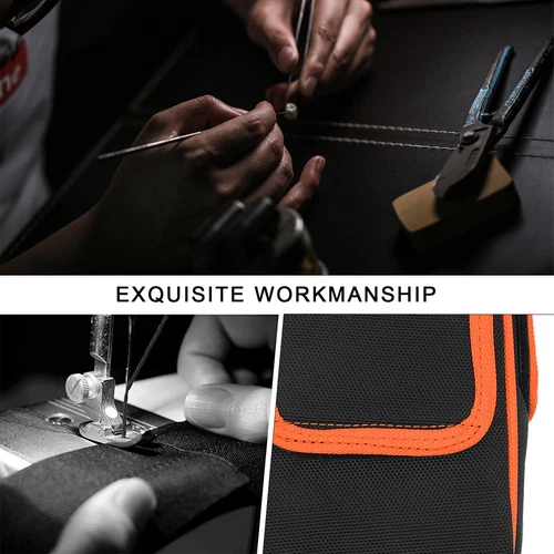 Shoulder Belt Holster Carrying Case Bag For Zebra QLN220 ZQ610 Mobile Printer - Picture 8 of 9