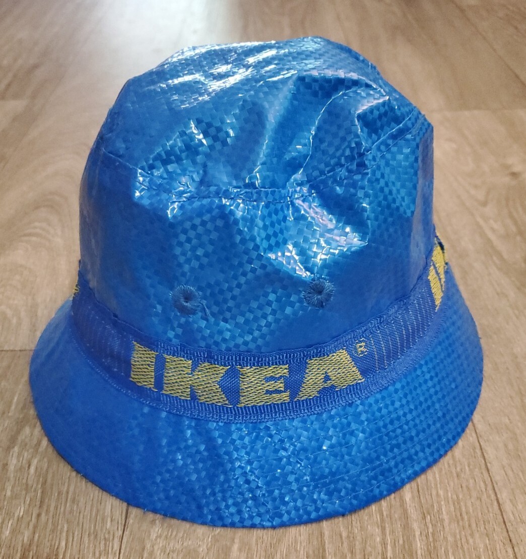 IKEA KNORVA Bucket Hat Limited Edition Frakta Blue Bag Material