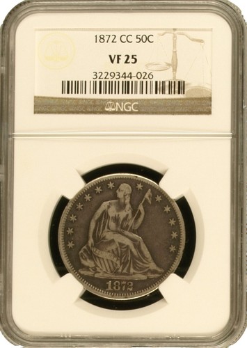 リバティー 1839 ND Seated Liberty half dollar, nice original VF | eBay