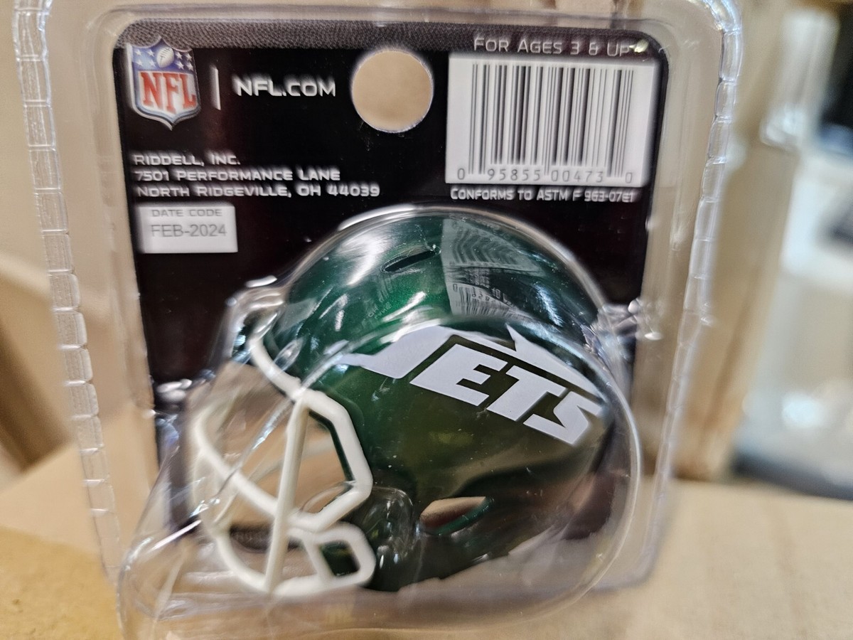 NEW YORK JETS 2024 SPEED NEW CLAMSHELL POCKET PRO HELMET RIDDELL