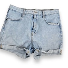 Wild Fable Highest Rise Shorts Womens 14 Blue...