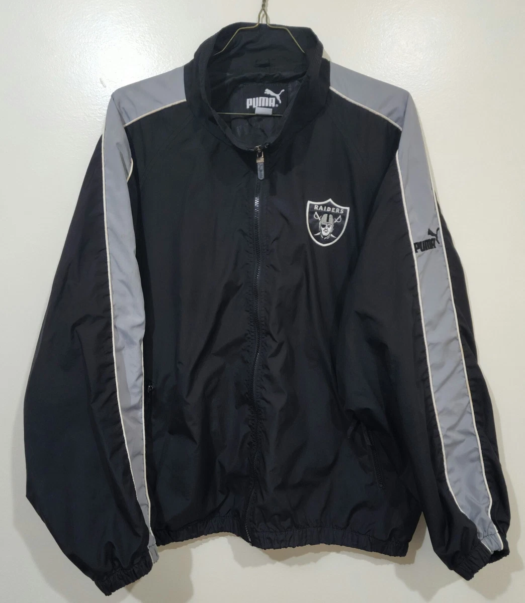 Nfl raiders shop windbreaker