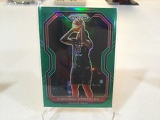 2021 Panini Prizm WNBA Shekinna Stricklen Green Prizm Refractor #35 Dream