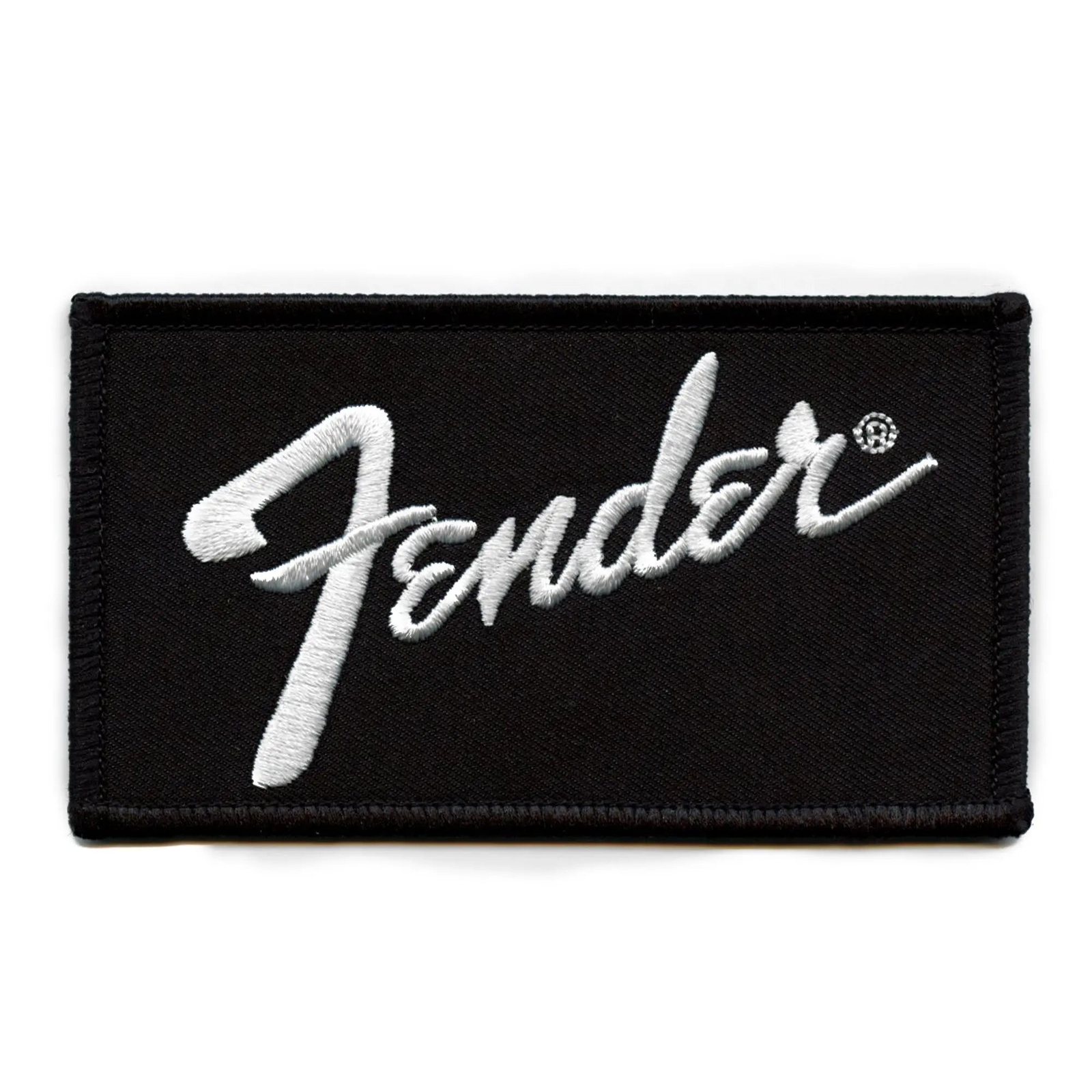 FENDER Standard Logo Toppa Chitarra Marca Ricamato Ferro Su