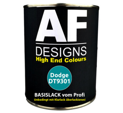 0,5L Autolack für Dodge DT9301 Bright Jade Satin Glow Metallic Spritzfertig