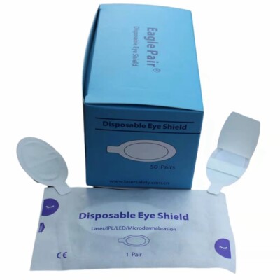 OD7 190nm-11000nm Laser/IPL/LED Eye Shield For Client Eyes Protection 50 Pairs