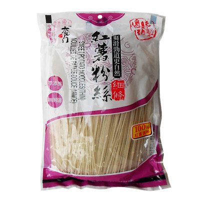 500g Süßkartoffel Nudeln Tai Yang Men Sweet Potato Noodles Süßkartoffelnudeln d