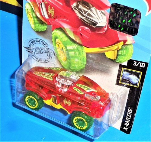 Hot Wheels 2020 Factory Set X-Raycers Series #86 Beat All Clear Red - Picture 2 of 2