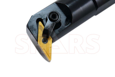 Shars 1-1/2 x 14'' RH MVUNR Coolant Through Indexable Boring Bar VNMG Insert M]