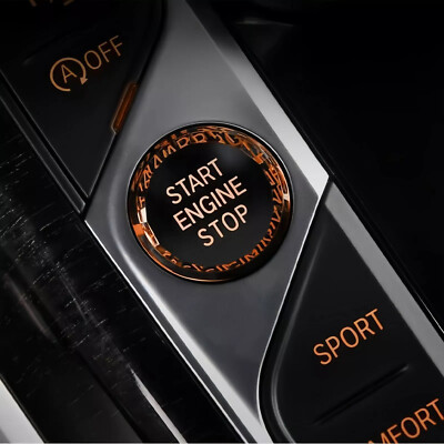 Crystal Start Stop Engine Push Button Cover Trim For BMW G20 G21 Z4 G29 X5 X6 X7