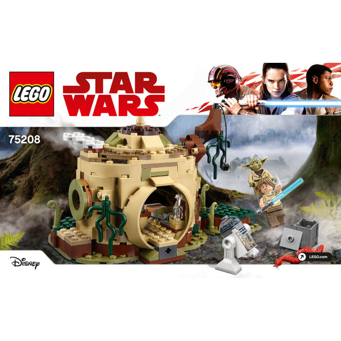 LEGO Star Wars - Rare - Yoda's Hut 75208 - New (No Box) | eBay